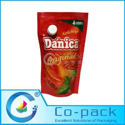 Stand up Bag with Spout for Fruit Juice Packaging