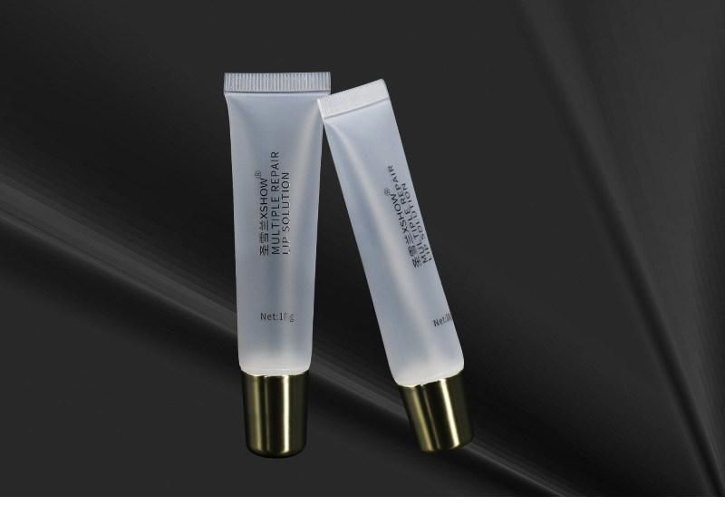 Private Label 10ml Plastic Empty Cosmetic Mini Squeeze Tubes for Lip Gloss