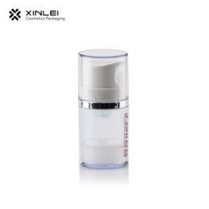 50ml Pump Sprayer Cream Airless Cosmetic Plastic Bottle with Logo