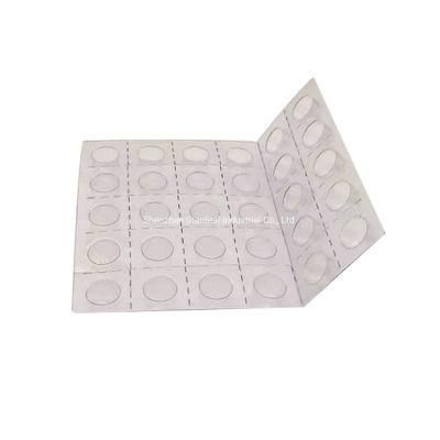 Clear Plastic 30 Holes Tablet Pill Medical Blister Pack Tray