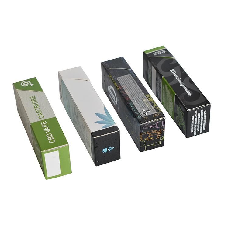 Customized 1.0ml Childproof Packaging 510 Vape Cartridge Packaging Box