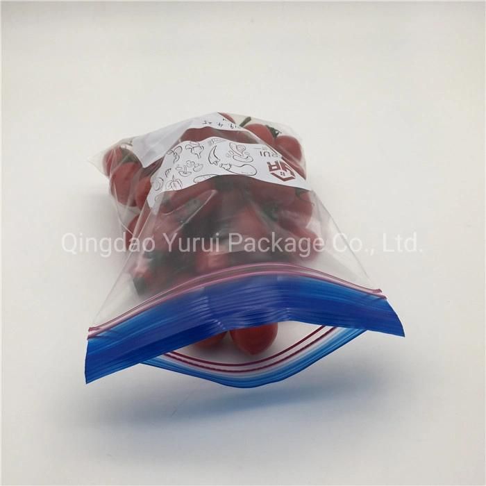 LDPE Reusable Zip Lock Leakproof Gallon Freezer Bag