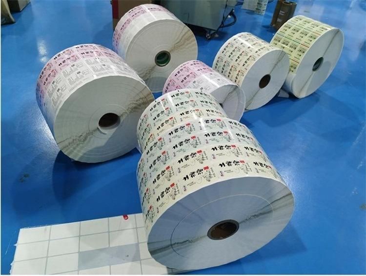 Factory Wholesale Stickers Roll Label Printing Custom Water Bottle Labels