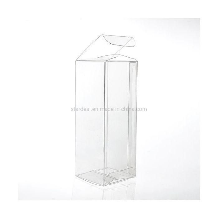 OEM Waterproof Custom Packaging Retail Clear PVC Pet Transparent Foldable Plastic Box