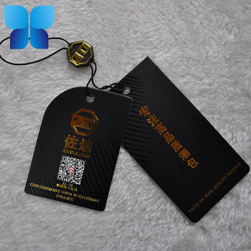 Professional Custom Name Tag Garment Clothing Label Paper Hang Tag