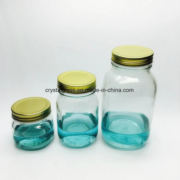 100ml Caviar Glass Jar Sealed Jam Jar/Glass Bottle for Food
