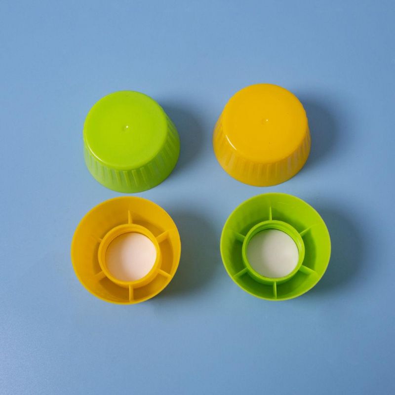 Screw Striped Closure Plastic Bottle Cap