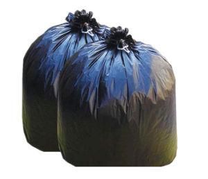 Heavy Duty Industrial HDPE or LDPE Plastic Biodegradable Garbage Bag Black