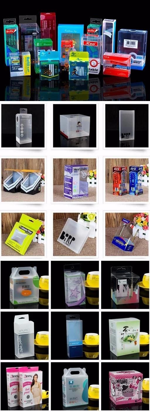 Customized Plastic Transparent PVC Packing Box