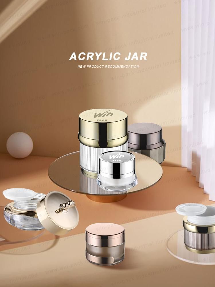 Mini Size Plastic Container Acrylic Jar for Cream Packing in High Quality