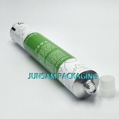 Max. 6 Colors Offset Printing Aluminium Collapsible Soft Tube Empty Metal Container