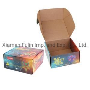 Customized Patterned Reusable Wholesale Medium Cheap Mailer Express Folding Box