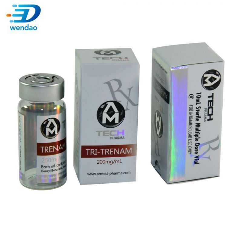 Custom Medical Perfume Gift Cosmetic Packaging 10ml Vial Label Box