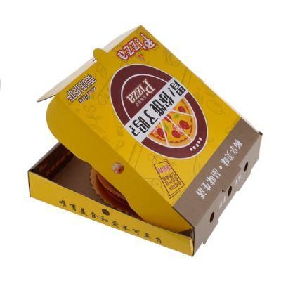 Pizza Cake Customized Recyclable Custom Fast Chips Food Grade Bacon Onion Packaging Paper Box