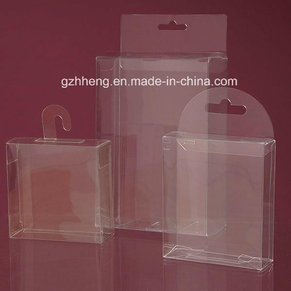 Custom PET Plastic Folding Gift Cosmetic /Electronic//Baby′s /stationery products packaging Box