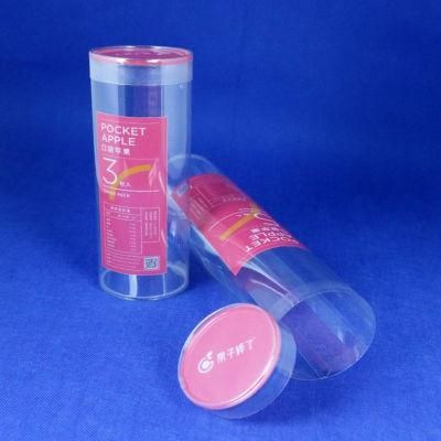 China Custom PVC Clear Plastic Cylinder for Cos Metics