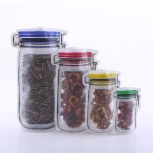 2020 Attractive and Reasonable Pricefood Stand up Plastic Mason Jar Pouches Mason Jar Zipper Bags