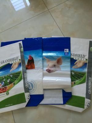 Quality 50kg PP Woven BOPP Poultry Pig Chicken Goose Feed Packing Bag PP Woven Sacks