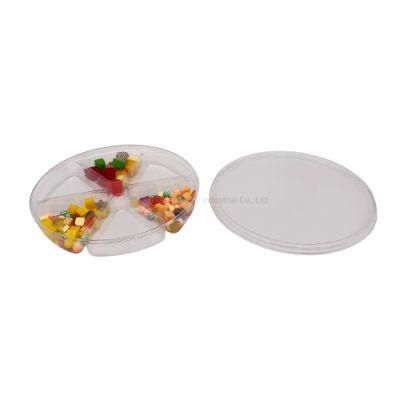 Custom Round Thermoform Plastic Cavity Blister Tray with Lid
