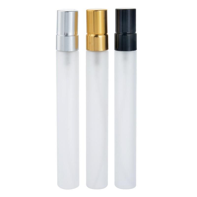 10ml Matte Glass Refillable Portable Perfume Bottles Frosted Spray Bottles