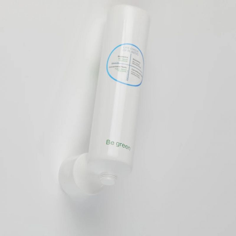 High Quality Recyclable Clear Conventional Plastic Soft Cosmetic Squeeze Tube Packaging