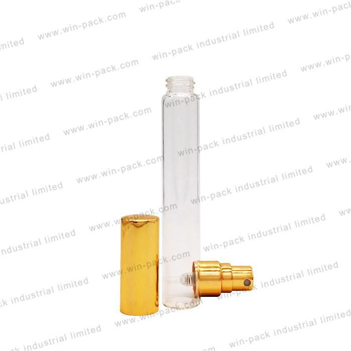 Custom Clear Pretty Mini Glass Bottles for Perfume with Sprayer Pump