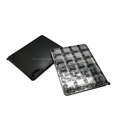 20 Cavity Food Safe Blister Clear Pet Tray with Lid