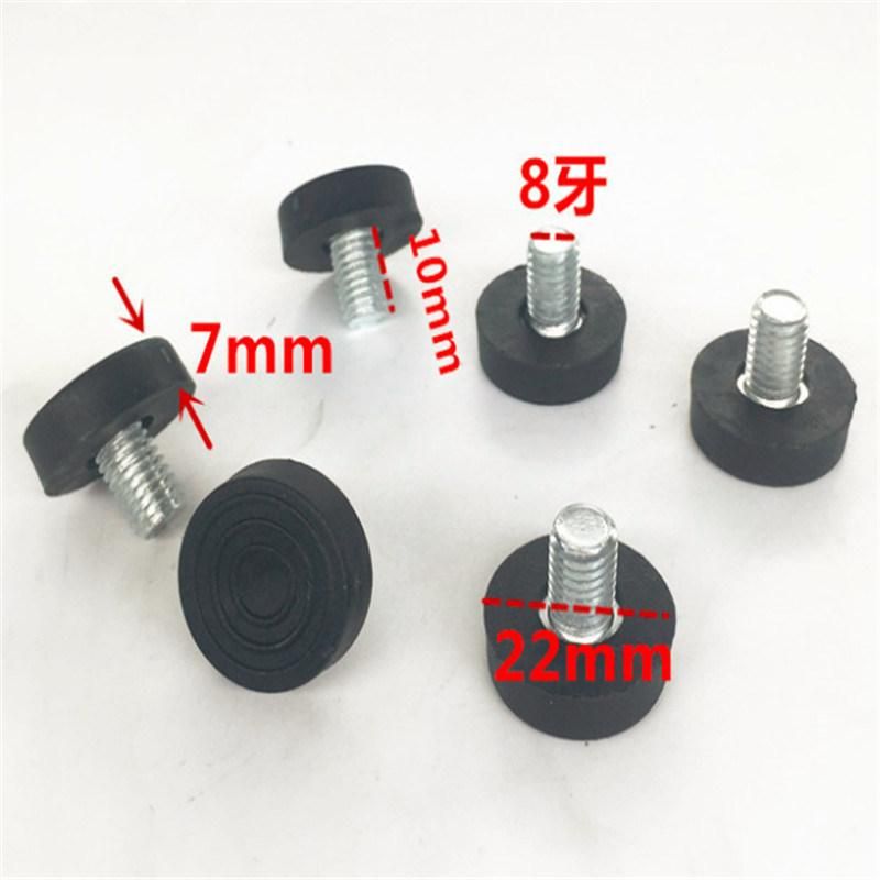 Rubber Cap and Rubber Plug for RC Tube Stub for Office Furniture