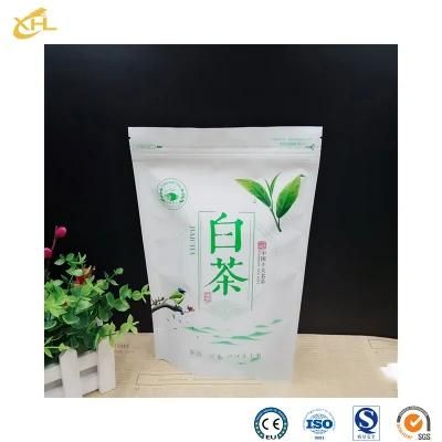Xiaohuli Package China Gold Coffee Bags Supplier Embossing Packing Bag for Tea Packaging