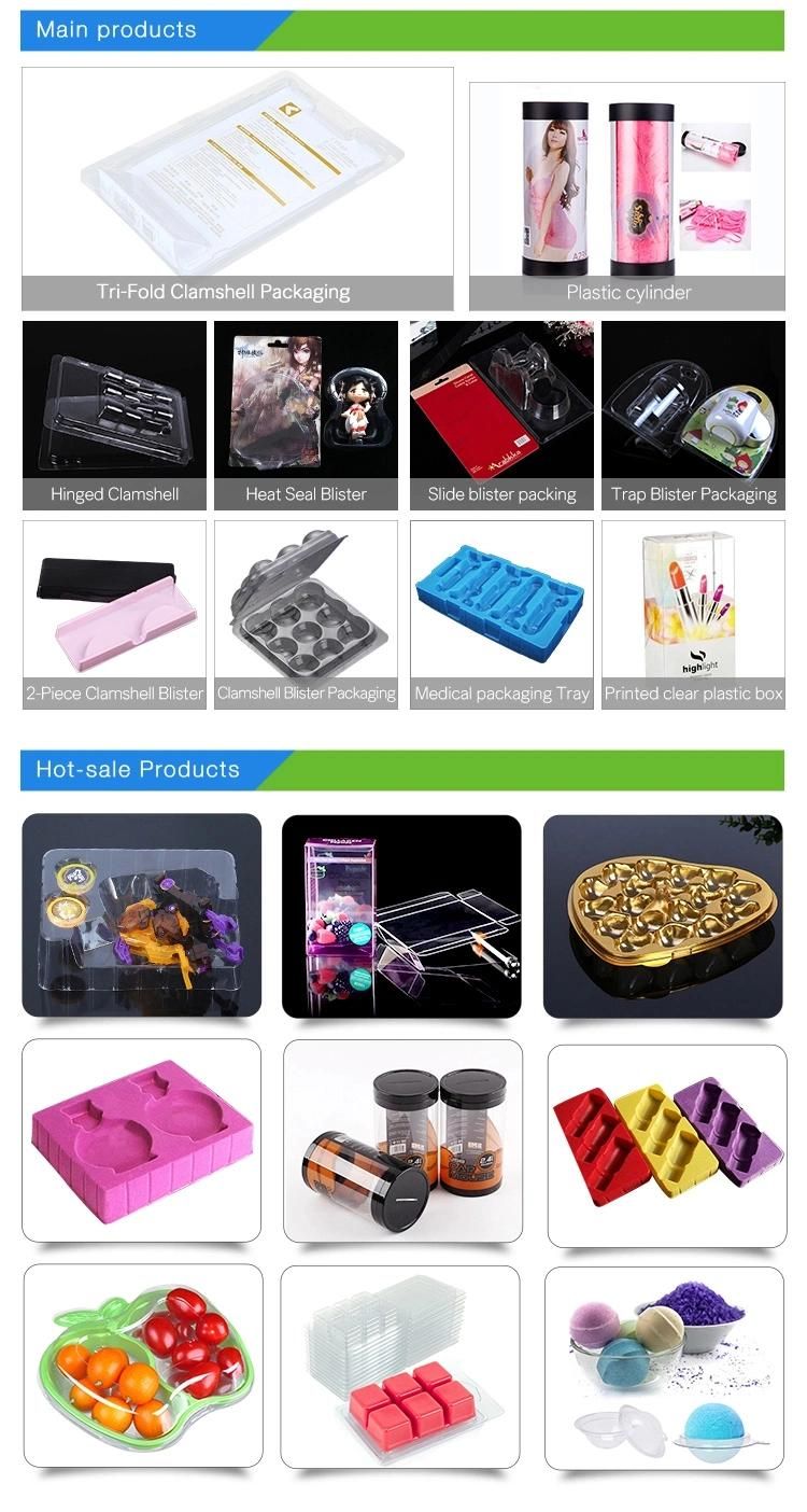 Custom Blister Plastic Material Handling Trays for Product Accessories