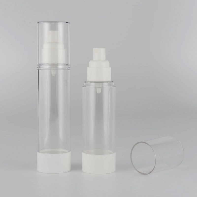 in Stock 80ml 100ml 120ml Mini Atomizer White Head Mist Airless Spray Bottle Packaging Cosmetic Airless Pump Bottle