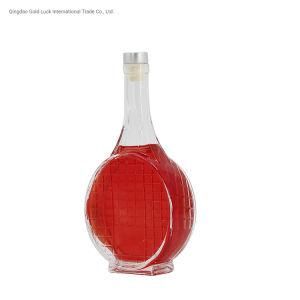 500ml Clear Champagne Brandy Glass Bottle