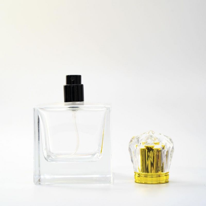 100ml Classic Lady Body Shape Empty Frosted Glass Perfume Bottle