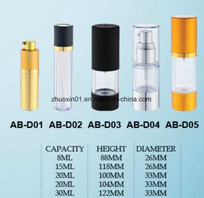 Popular Design Custom aluminium Coating 8ml Small Cream Sample Container