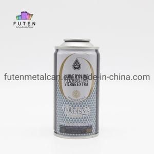 Accept Printing Small Empty Edible Rapeseed Oil Tin Can 100ml for Cooking Oil