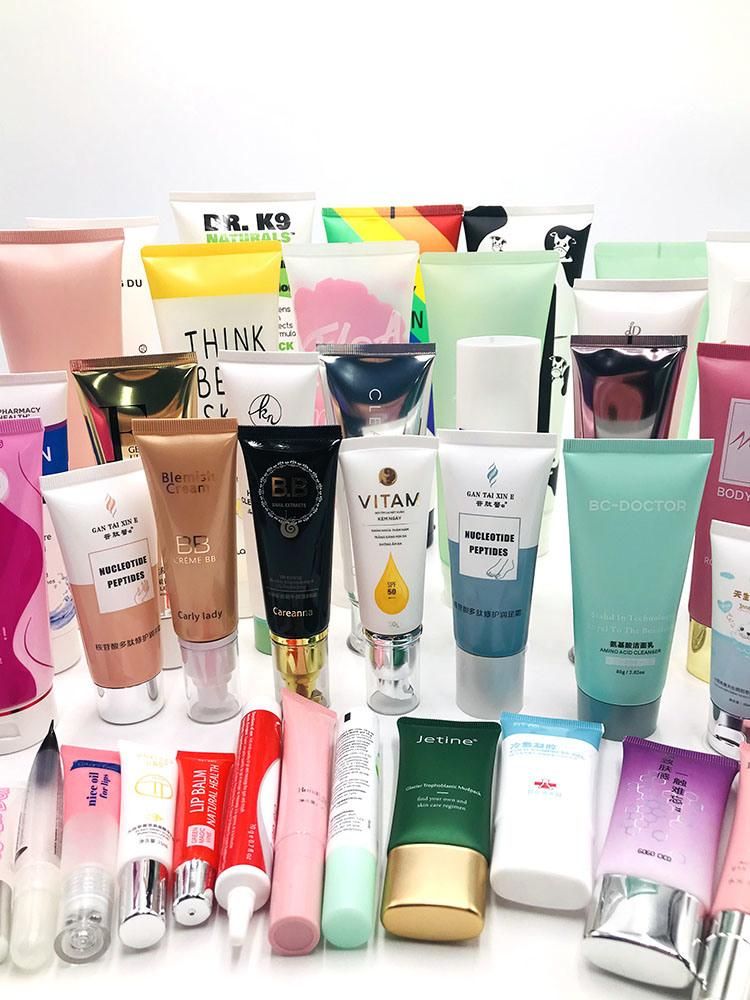 Cosmetic Tube Skin Care Wash Face Plastic Body Lotion Tubes