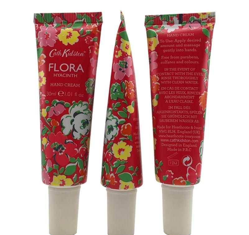 Plastic Cosmetic Tube with Flip Cap Skin Care Plastic Tube Cosmetics Packaging Facial Cleanser Tubes