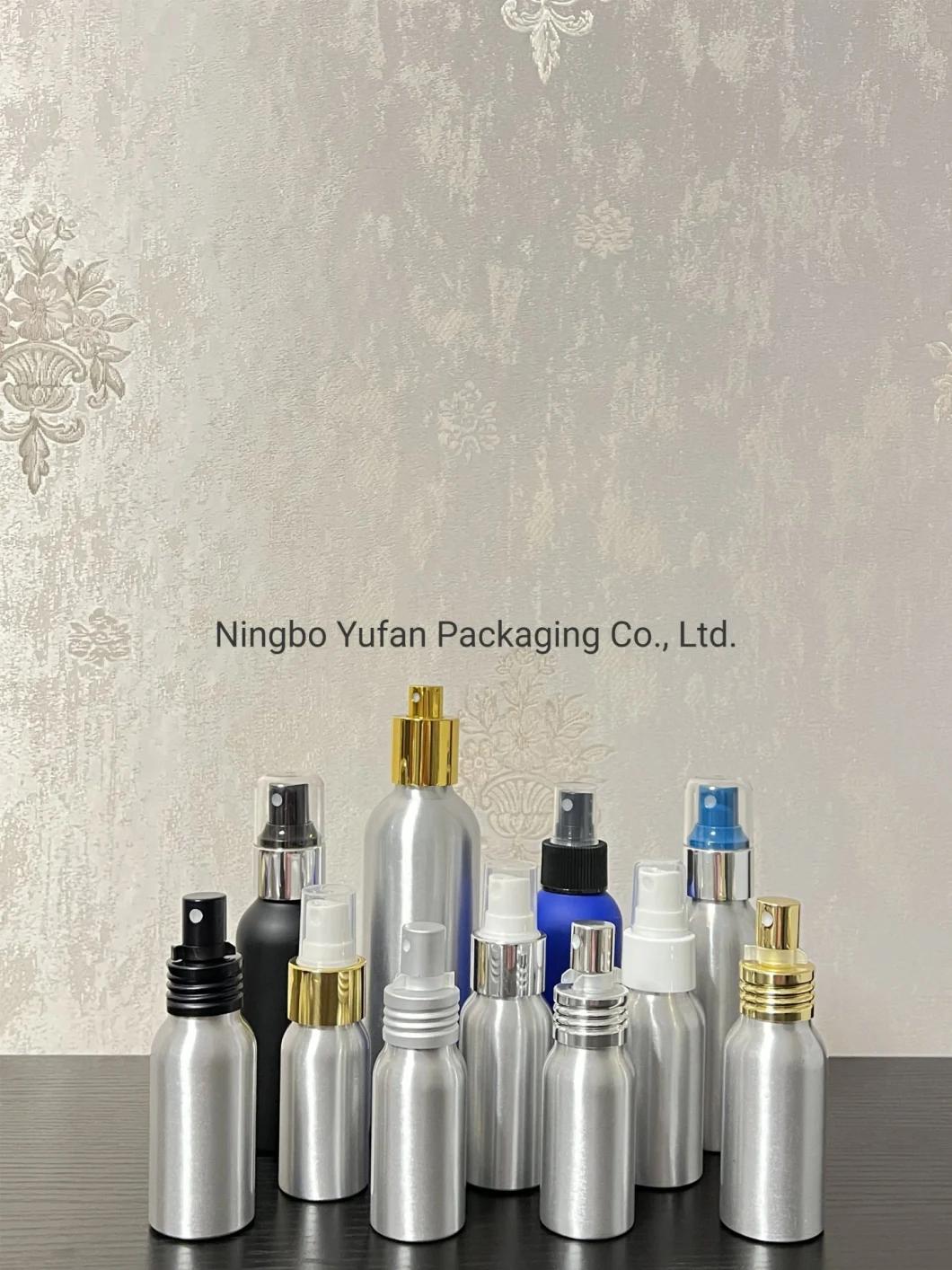 Aluminum Spray Bottle for Cosmetic Packaging