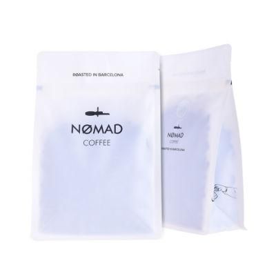 100% Recycle Compostable Certificated Packaging Biodegradable Coffee Bag