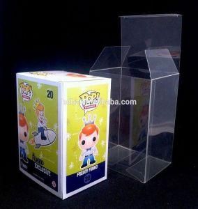 Clear Plastic Protector Cases/Boxes for Toy, Funko Pop (PET material)