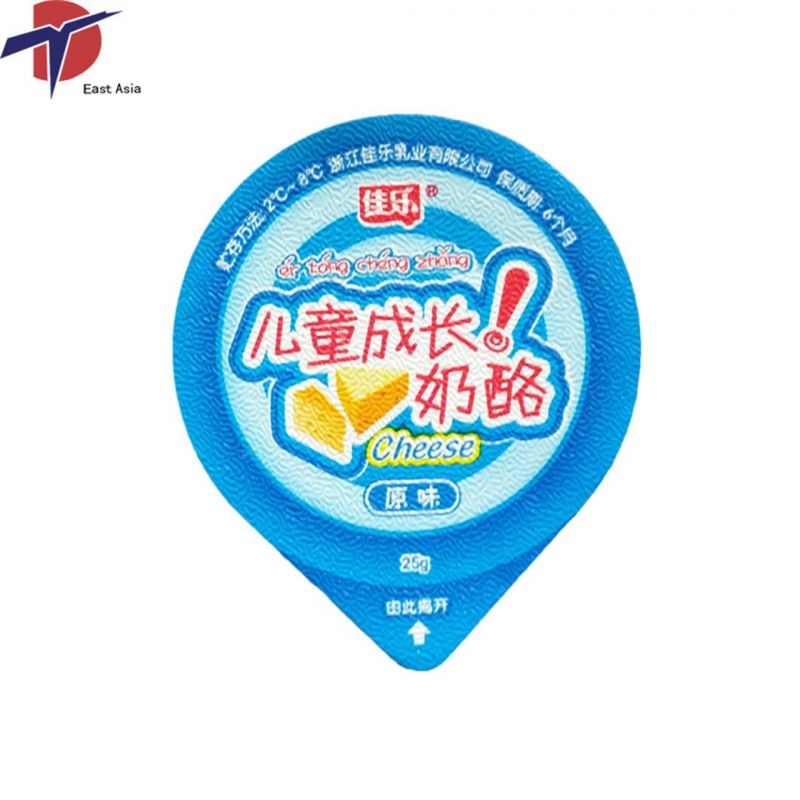 Alu38mic PP Film Laminated Aluminum Foil Lids for Ice Cream