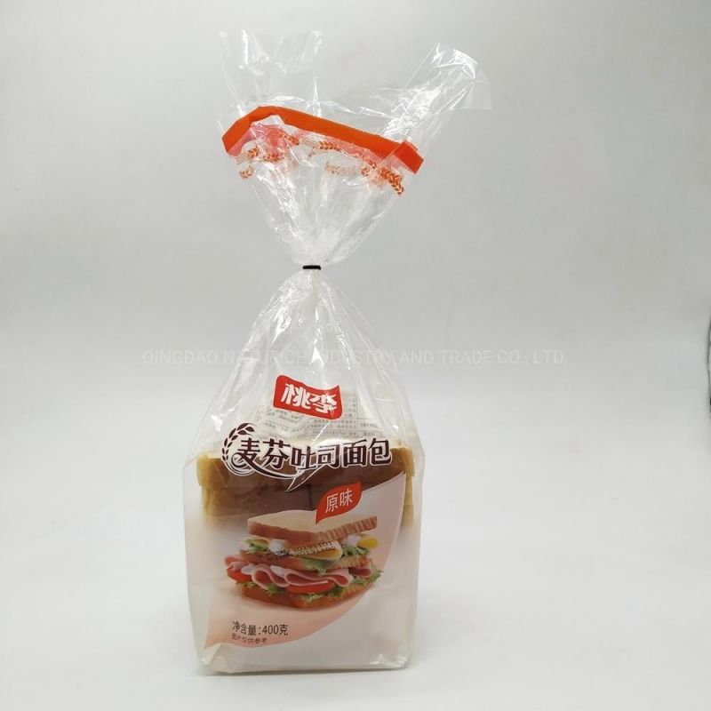 Bakery Bag Custom Printed Clear Plastic Bread Bags Wicket Bag