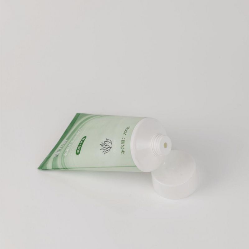 Flat Cream Cosmetic Packaging Container Body Hose Roller Skin Cream Tube