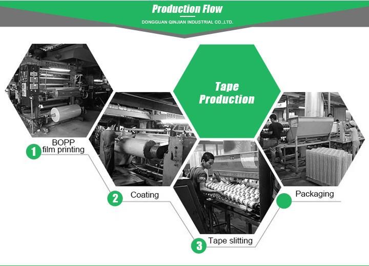 White Carton Sealing BOPP Packing Adhesive Tape