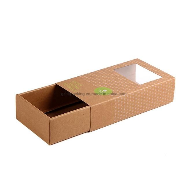 Brown Kraft Window Paper Box