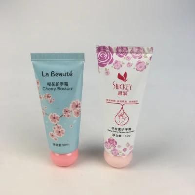 Custom Plastic Cosmetics Foundation Squeeze Packaging Tube