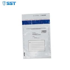Safety Custom Printed Heat Seal Idpe Plastic Flat Courier Bags with Tamper Proof
