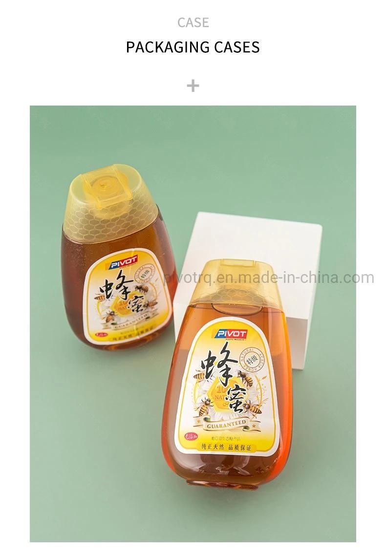 500g Honey Packaging Bottle with Silicone Valve for Honey Jam Syrup