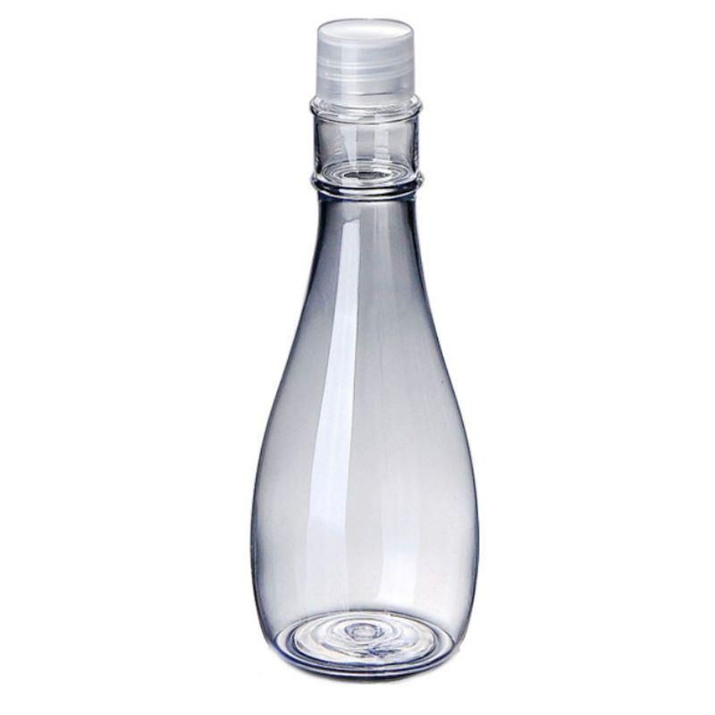 150ml Gourd Bottle Transparent Glossy Cover Toner Bottle Cosmetic Plastic Bottle