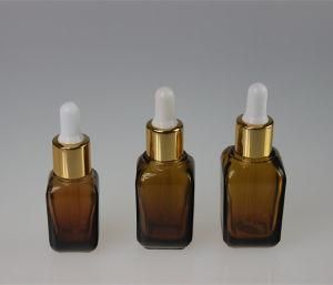 30ml Square Amber Glass Dropper Bottles